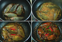 Cá rô đồng kho tiêu món ăn dân dã đậm đà khó quên
